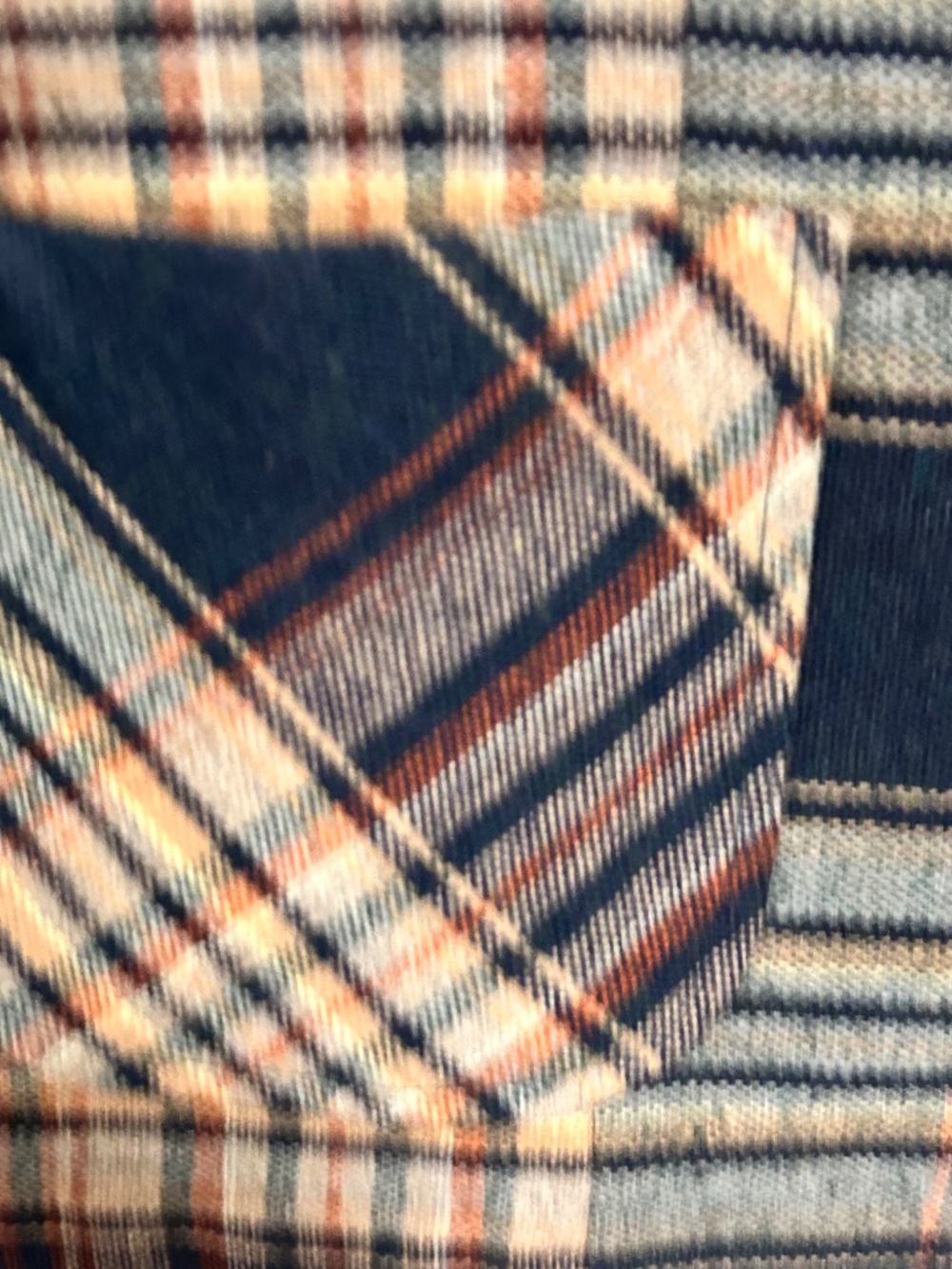 Vintage 1980’s Blue Plaid Blazer Jacket - Picture 5 of 6